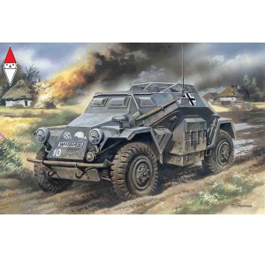 , , , ICM 1/72 SD.KFZ.260 GERMAN RADIO COMMUNICATION VEHICLE