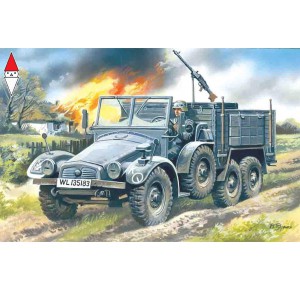 , , , ICM 1/72 KRUPP L2H143 KFZ.70 GERMAN LIGHT ARMY TRUCK