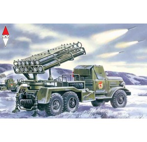 , , , ICM 1/72 BM-24-12 MULTIPLE LAUNCH ROCKET SYSTEM ON ZIL-157 BASE