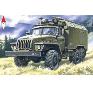 , , , ICM 1/72 URAL-43203 COMMAND VEHICLE