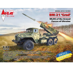 , , , ICM 1/72 BM-21 GRAD MLRS OF THE ARMED FORCES OF UKRAINE