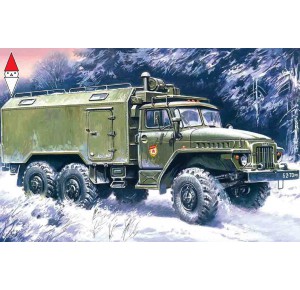 , , , ICM 1/72 URAL-375A COMMAND VEHICLE