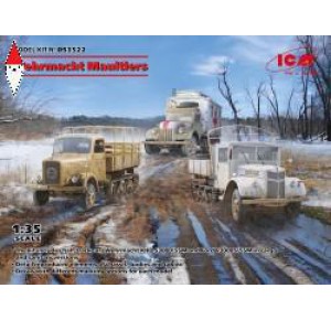 , , , ICM 1/35 WEHRMACHT MAULTIERS