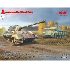 , , , ICM 1/35 PANZERWAFFE STEEL CATS
