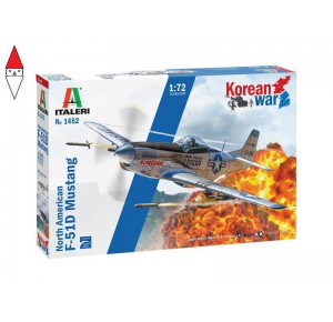, , , ITALERI 1/72 NORTH AMERICAN P-51D MUSTANG KOREAN WAR