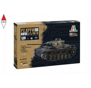 , , , ITALERI 1/56 PZ.KPFW. III AUSF. J/L/M/N