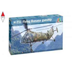 , , , ITALERI 1/48 H-21C FLYING BANANA GUNSHIP
