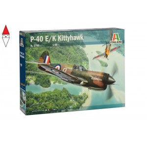 , , , ITALERI 1/48 P-40 E/K KITTYHAWK