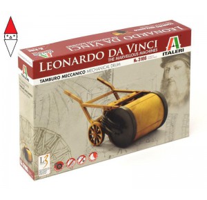 , , , ITALERI MACCHINE DI LEONARDO DA VINCI: TAMBURO AUTOMATICO