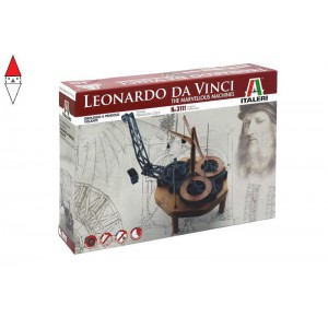 , , , ITALERI MACCHINE DI LEONARDO DA VINCI: OROLOGIO A PENDOLO VOLANTE