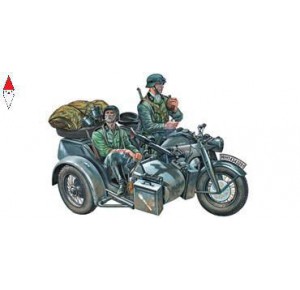 , , , ITALERI 1/35 ZUNDAPP KS750 WITH SIDECAR