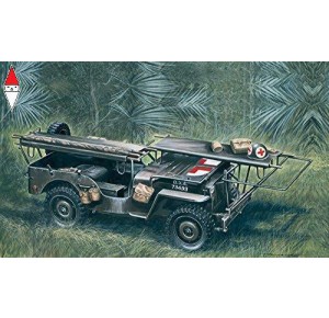 , , , ITALERI 1/35 1/4 TON. 4X4 AMBULANCE JEEP