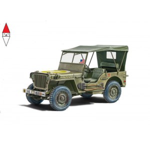 , , , ITALERI 1/24 WILLYS JEEP MB 80TH ANNIVERSARY