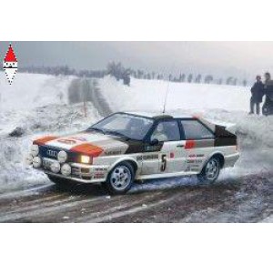 , , , ITALERI 1/24 AUDI QUATTRO RALLY MONTECARLO 1981