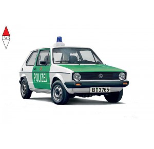 , , , ITALERI 1/24 VW GOLF POLIZEI