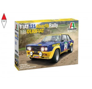 , , , ITALERI 1/24 FIAT 131 ABARTH RALLY OLIOFIAT