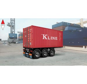 , , , ITALERI 1/24 TECNOKART 20 CONTAINER TRAILER