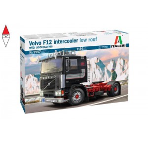 , , , ITALERI 1/24 VOLVO F12 INTERCOOLER LOW ROOF WITH ACCESSORIES