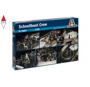 , , , ITALERI 1/35 SCHNELLBOOT CREW