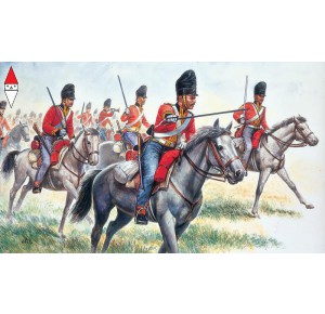 , , , ITALERI 1/72 BRITISH HEAVY CAVALRY SCOT GREYS
