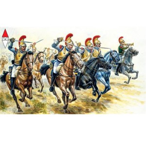 , , , ITALERI 1/72 FRENCH HEAVY CAVALRY