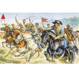 , , , ITALERI 1/72 CONFEDERATE CAVALRY
