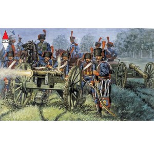 , , , ITALERI 1/72 FRENCH ARTILLERY