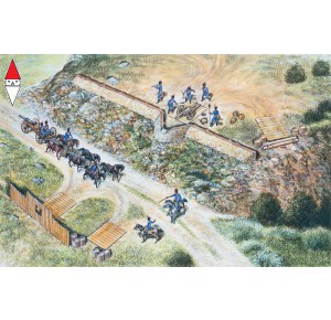 , , , ITALERI 1/72 FRENCH ARTILLERY SET