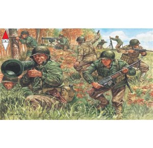 , , , ITALERI 1/72 AMERICAN INFANTRY