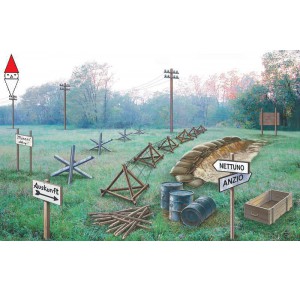 , , , ITALERI 1/72 BATTLEFIELD ACCESSORIES
