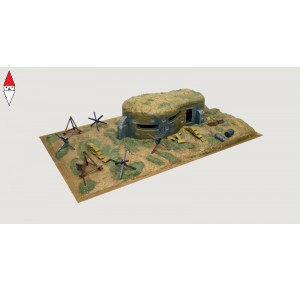 , , , ITALERI 1/72 BUNKER AND ACCESSORIES