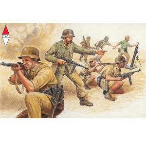 , , , ITALERI 1/72 WWII GERMAN AFRIKAKORPS