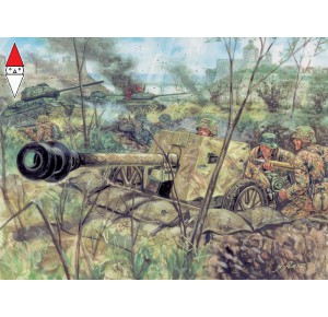 , , , ITALERI 1/72 PAK 40 ANTITANK GUN AND CREW