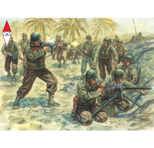, , , ITALERI 1/72 U.S. INFANTRY WORLD WAR II