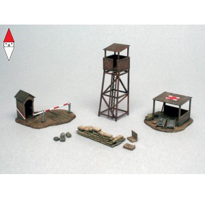 , , , ITALERI 1/72 BATTLEFIELD BUILDINGS
