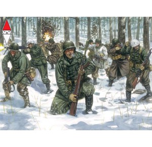 , , , ITALERI 1/72 U.S.INFANTRY (WINTER UNIFORM)