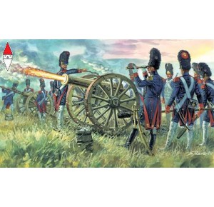 , , , ITALERI 1/72 FRENCH IMPERIAL GUARD ARTILLERY
