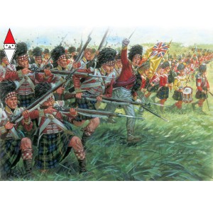 , , , ITALERI 1/72 NAPOLEONIC WARS SCOTS INFANTRY
