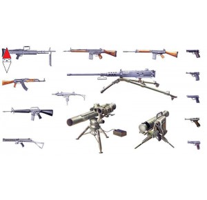 , , , ITALERI 1/35 MODERN LIGHT WEAPONS SET