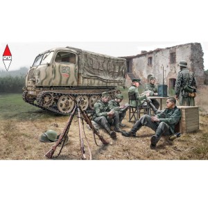 , , , ITALERI 1/35 STEYR RSO/01 WITH GERMAN SOLDIERS AND ACCESSORIES