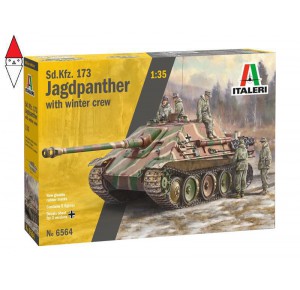 , , , ITALERI 1/35 SD.KFZ.173 JAGDPANTHER WITH WINTER CREW