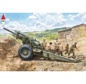 , , , ITALERI 1/35 M1 155MM HOWITZER WITH CREW