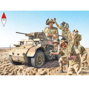 , , , ITALERI 1/35 AUTOBLINDA AB 41 WITH BERSAGLIERI EL ALAMEIN 1942-2022