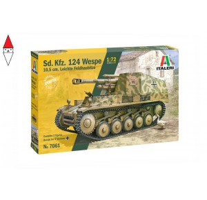 , , , ITALERI 1/72 SD.KFZ. 124 WESPE 10,5CM LEICHTE FELDHAUBITZE