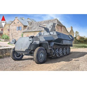 , , , ITALERI 1/72 SD. KFZ. 251/10 SCHUTZENPANZERWAGEN 3.7 CM PAK