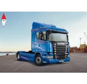 , , , ITALERI 1/24 SCANIA R400 STREAMLINE (FLAT ROOF)