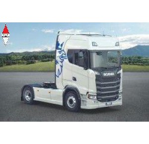 , , , ITALERI 1/24 SCANIA S770 V8 WHITE CAB
