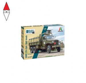 , , , ITALERI 1/35 GMC 2 1/2 TON. 6X6 TRUCK D-DAY 80 ANN.