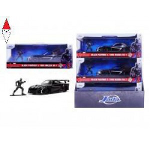 , , , JADA 1/32 MARVEL BLACK PANTHER 1995 MAZDA RX-7