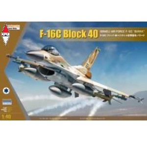 , , , KINETIC 1/48 F-16C BLOCK 40 IDF BARAKA WIT